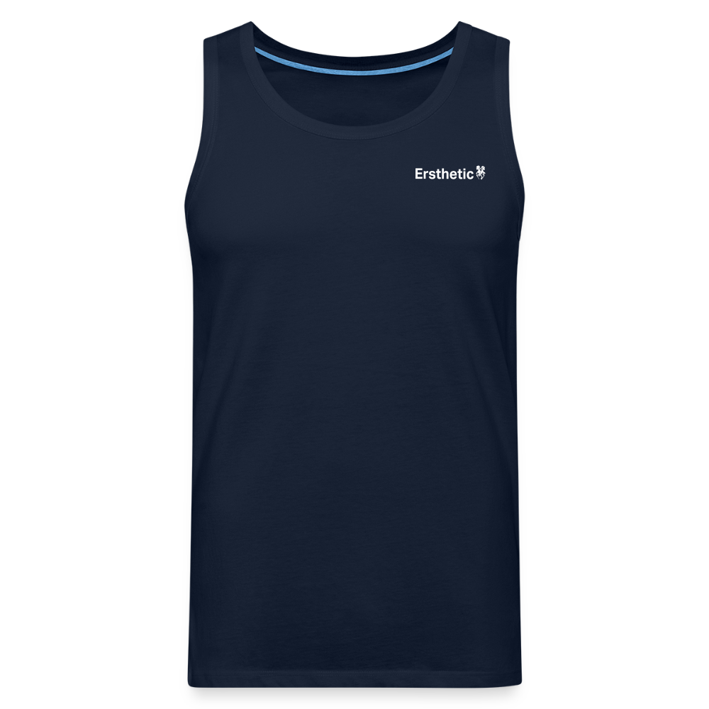 Herren Premium Tank Top Ersthetic - Navy