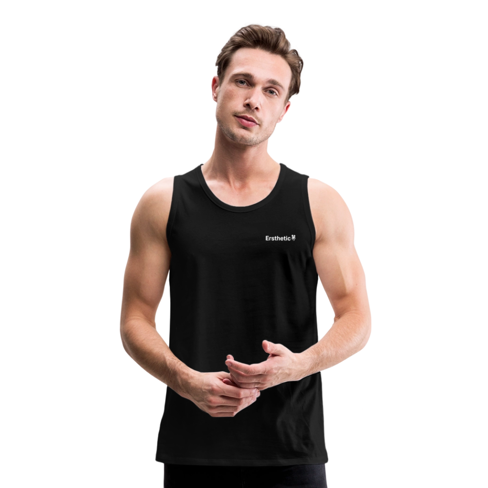 Herren Premium Tank Top Ersthetic - Schwarz