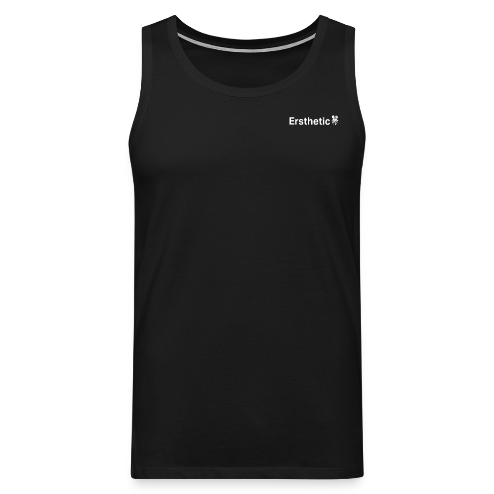 Herren Premium Tank Top Ersthetic - Schwarz