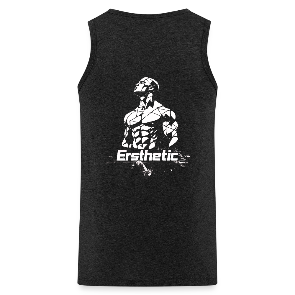 Herren Premium Tank Top Ersthetic - Anthrazit
